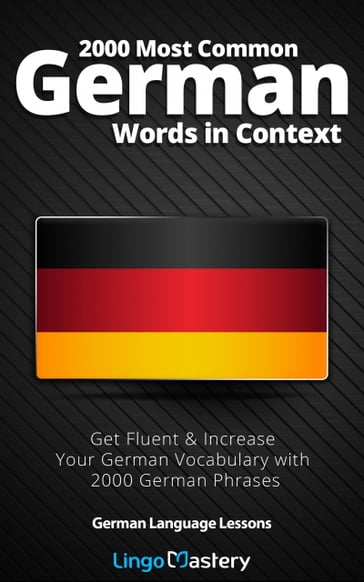 2000 Most Common German Words in Context - Lingo Mastery