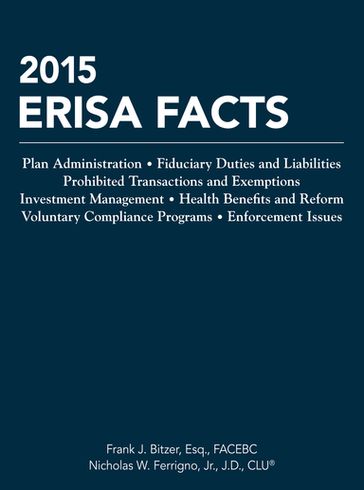 2015 ERISA Facts - Frank J. Bitzer - Nicholas W. Ferrigno