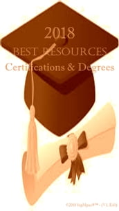 2018 Best Resources for Certifications & Degrees
