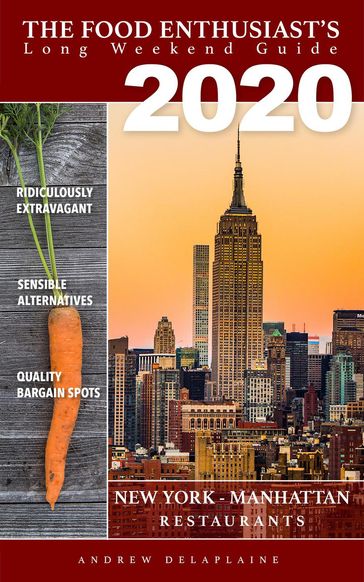 2020 New York / Manhattan Restaurants - Andrew Delaplaine