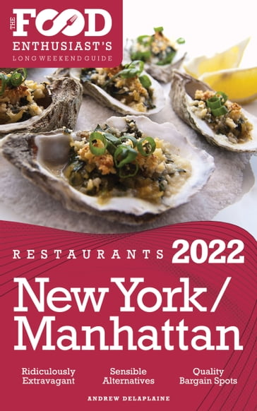 2022 New York / Manhattan Restaurants - Andrew Delaplaine
