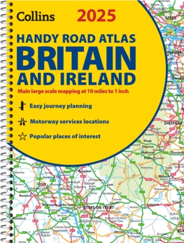 2025 Collins Handy Road Atlas Britain and Ireland - Collins Maps