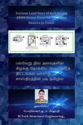 2BHK . (Various Land Sizes of East Facing 2BHK House Plans As Per Vastu Shastra in Tamil.)