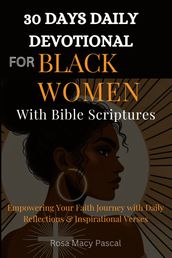 30 Days devotional for black women black women with bible scriptures