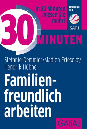 30 Minuten Familienfreundlich arbeiten - Hendrik Hubner - Madlen Frieseke - Stefanie Demmler
