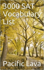 3000 SAT Vocabulary List