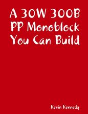 A 30W 300B PP Monoblock You Can Build