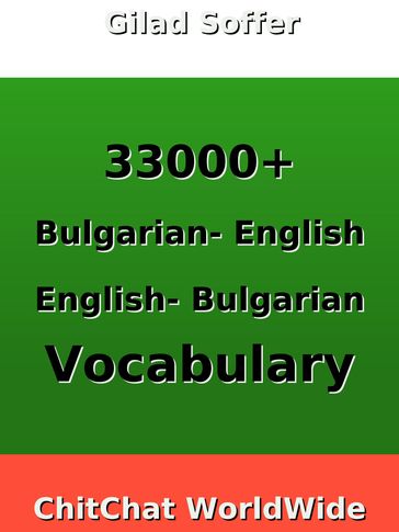 33000+ Bulgarian - English English - Bulgarian Vocabulary - Gilad Soffer