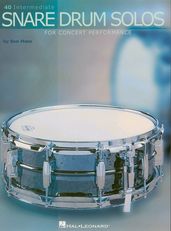 40 Intermediate Snare Drum Solos (Music Instruction)