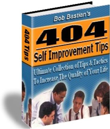 404 Self Improvement Tip - BOB BASTIAN