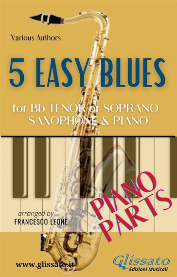 5 Easy Blues - Tenor/Soprano Sax & Piano (Piano parts) - American Traditional - Ferdinand 