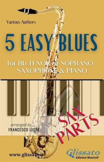 5 Easy Blues - Tenor/Soprano Sax & Piano (Sax parts) - American Traditional - Ferdinand 