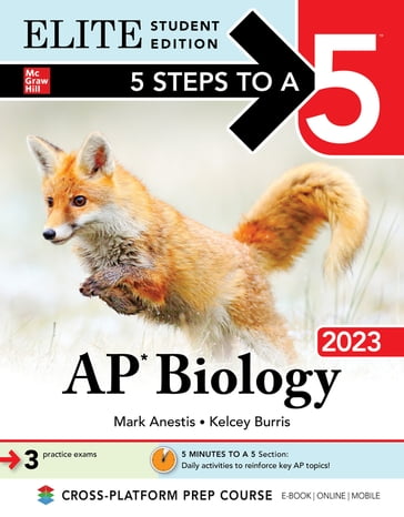 5 Steps to a 5: AP Biology 2023 Elite Student Edition - Mark Anestis - Kelcey Burris