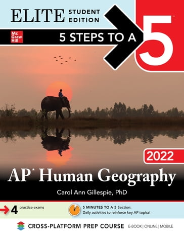 5 Steps to a 5: AP Human Geography 2022 Elite Student Edition - Carol Ann Gillespie