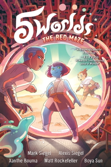 5 Worlds Book 3: The Red Maze - Alexis Siegel - Mark Siegel