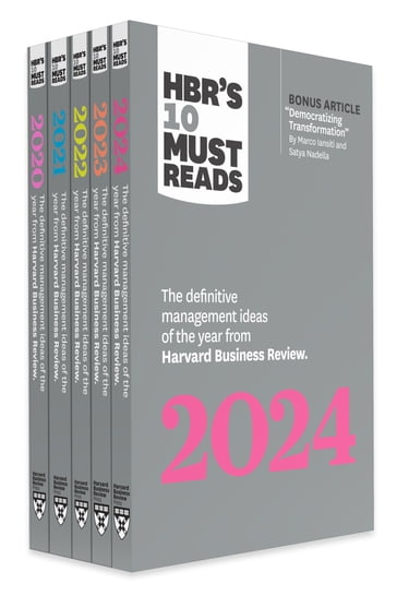 5 Years of Must Reads from HBR: 2024 Edition (5 Books) - Harvard Business Review