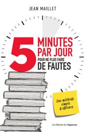 5 minutes par jour pour ne plus faire de fautes