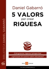 5 valors per crear riquesa