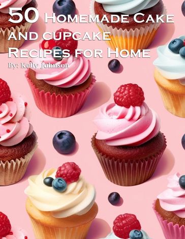 50 Homemade Cake and Cupcake Recipes for Home - Kelly Johnson