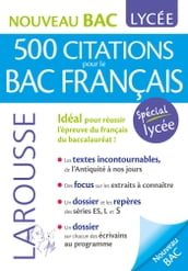 500 citations pour le bac français