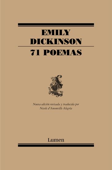 71 poemas (Edición revisada) - Emily Dickinson