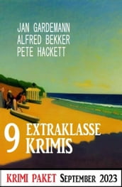 9 Extraklasse Krimis September 2023: Krimi Paket