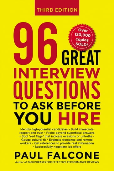 96 Great Interview Questions to Ask Before You Hire - Paul FALCONE