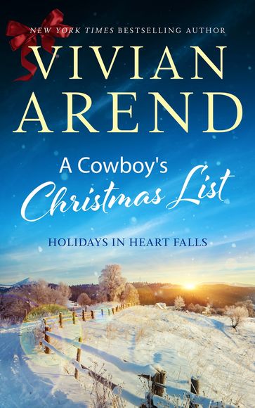 A Cowboy's Christmas List - Vivian Arend