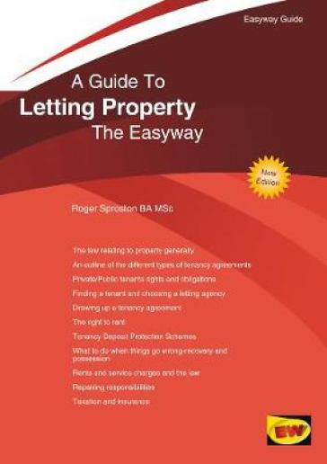 A Guide To Letting Property - Roger Sproston