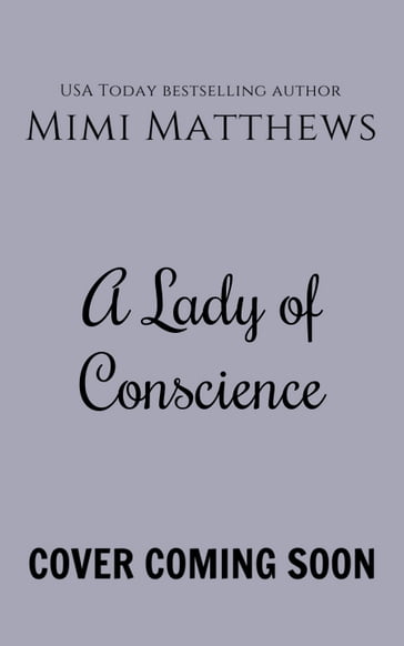 A Lady of Conscience - Mimi Matthews