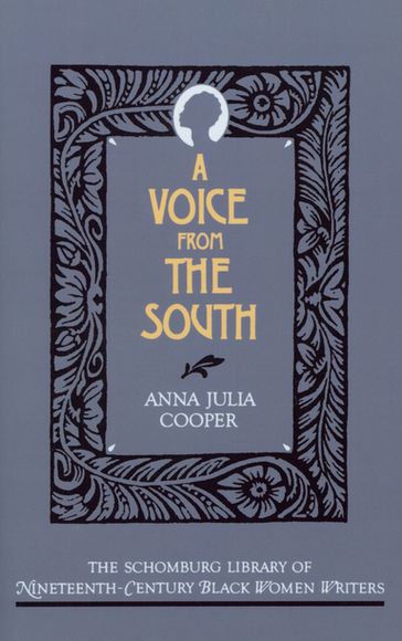 A Voice From the South - Anna Julia Cooper