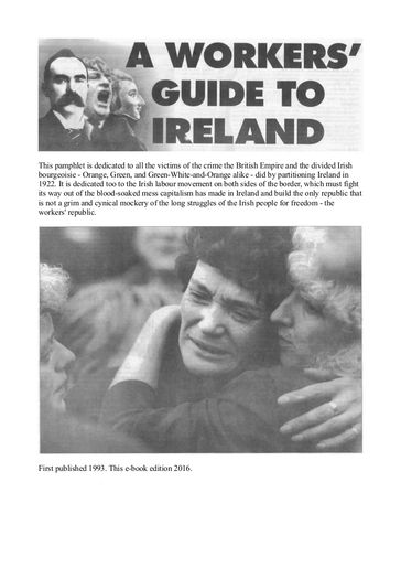 A Workers' Guide to Ireland - Sean Matgamna
