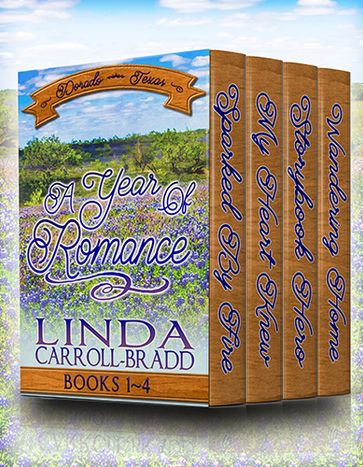 A Year of Romance, Books 1-4 - Linda Carroll-Bradd