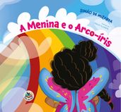 A menina e o arco-íris