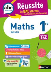 ABC Réussite-Spécialité Maths 1re