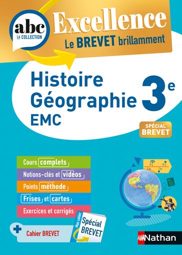 ABC excellence - Histoire Géographie - Enseignement moral et civique - 3e - Sandrine Gstalter - Pascal Jézéquel - Anne-Sophie Malgrand