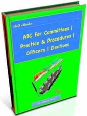 ABC for Committees   Practice & Procedures   Officers   Elections