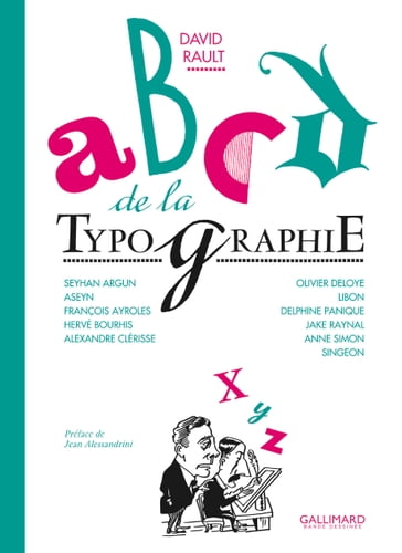 ABCD de la typographie en bande dessinée - Collectif - David Rault - Massin