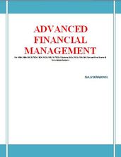 ADVANCED FINANCIAL MANAGEMENT