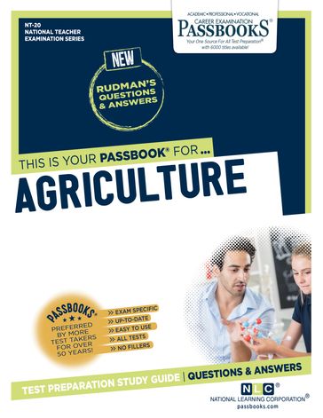 AGRICULTURE - National Learning Corporation