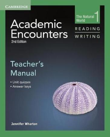 Academic Encounters Level 1 Teacher's Manual Reading and Writing - Jennifer Wharton