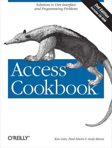 Access Cookbook - Andy Baron - Ken Getz - Paul Litwin