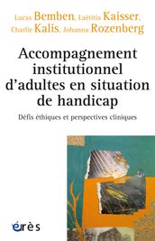 Accompagnement institutionnel d adultes en situation de handicap