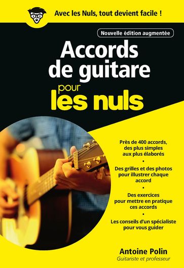 Accords de guitare Pour les Nuls, 3e édition - Antoine Polin