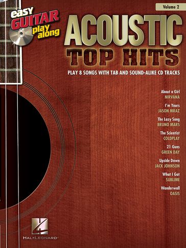 Acoustic Top Hits (Songbook) - Hal Leonard Corp.