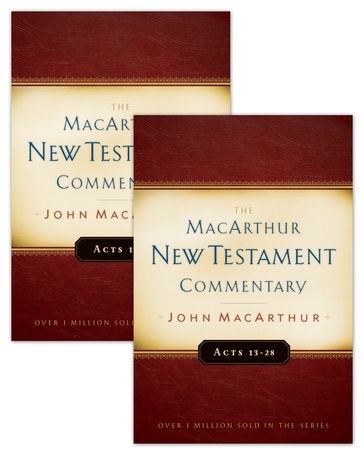 Acts 1-28 MacArthur New Testament Commentary Two Volume Set - John MacArthur