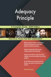 Adequacy Principle A Complete Guide - 2020 Edition