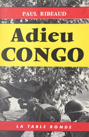 Adieu Congo - Paul Ribeaud