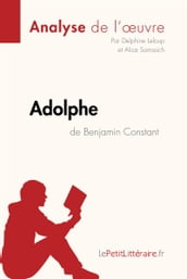 Adolphe de Benjamin Constant (Analyse de l œuvre)