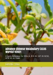 Advance Chinese Vocabulary (3335 Words) V2021